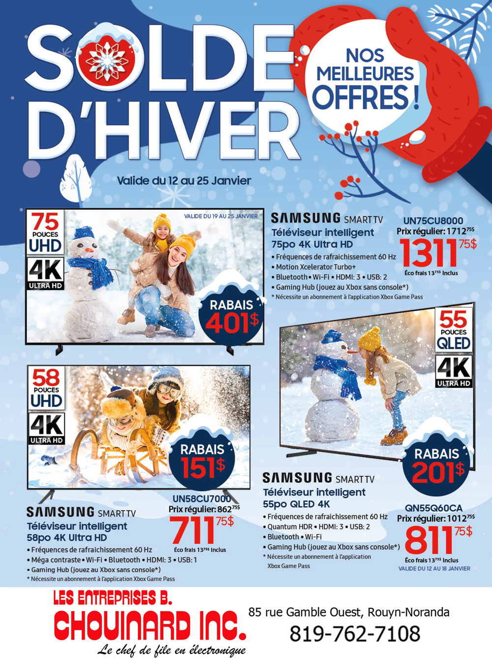 Blu-Ray 4K - Promos Soldes Hiver 2024